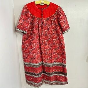 Vintage Danville House Dress Plus 2X